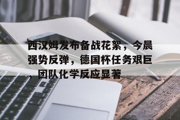 关于西汉姆发布备战花絮,今晨强势反弹,德国杯任务艰巨,团队化学反应显著的信息 关于西汉姆发布备战花絮,今晨强势反弹,德国杯任务艰巨,团队化学反应显著的信息